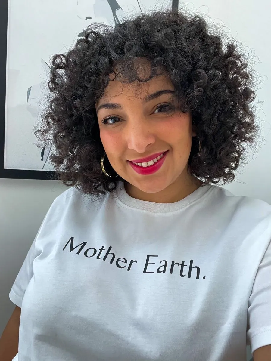 100% GOTs Certified Organic Cotton Mother Earth T-shirt