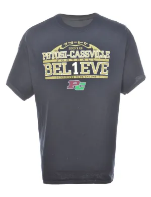 2000s Potosi-Cassville Printed T-shirt - L