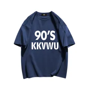 “90 S Letter Printing” T-shirt