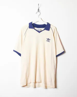 Adidas Collared T-Shirt - X-Large