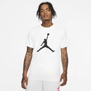 Air Jordan Classics Crew Tee - WHITE/BLACK