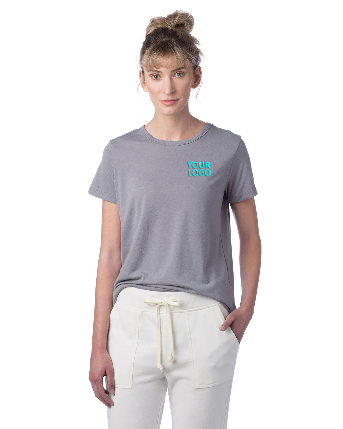 Alternative Ladies' Modal Tri-Blend T-Shirt, Nickel