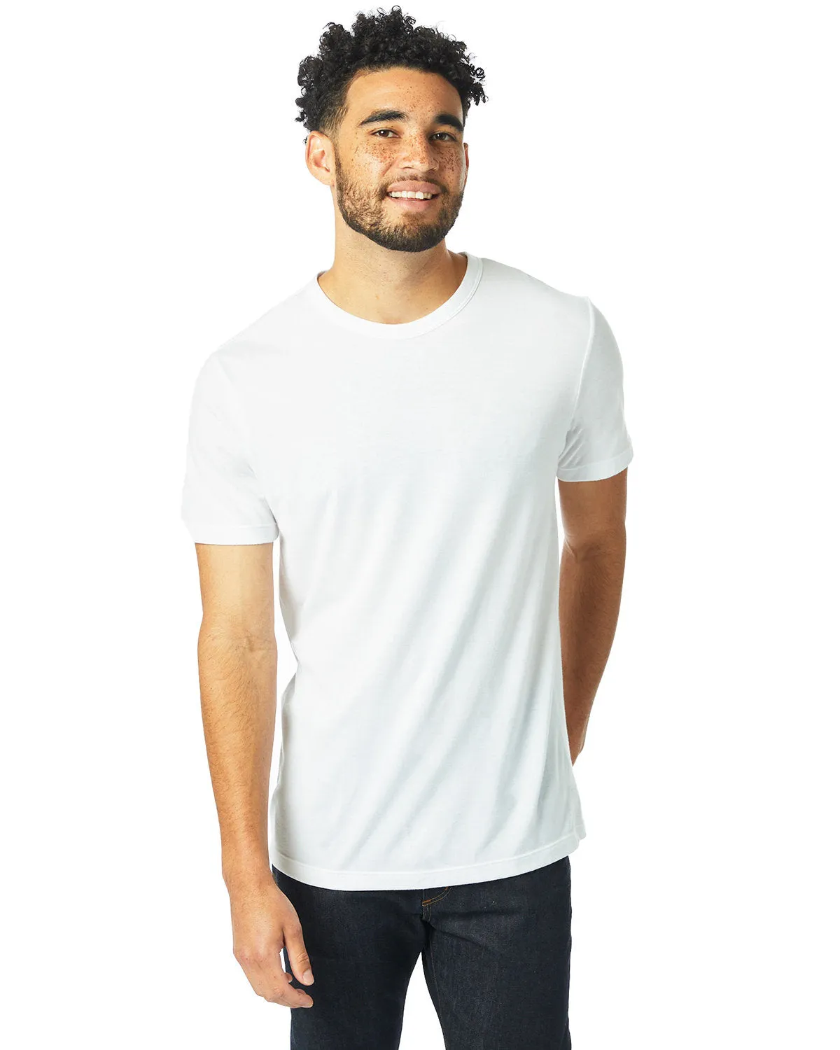 Alternative Men's Modal Tri-Blend T-Shirt, White