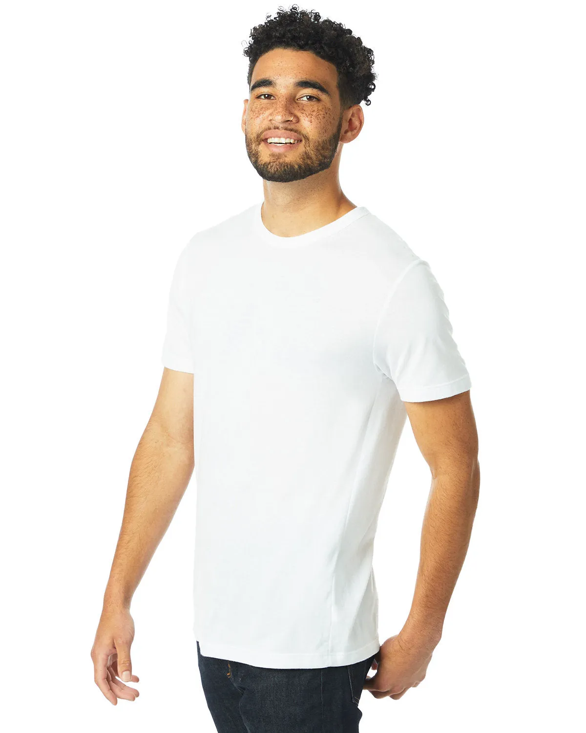 Alternative Men's Modal Tri-Blend T-Shirt, White