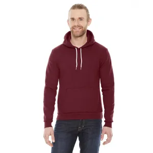 American Apparel Unisex Cranberry Flex Fleece Drop Shoulder Pullover Hoodie