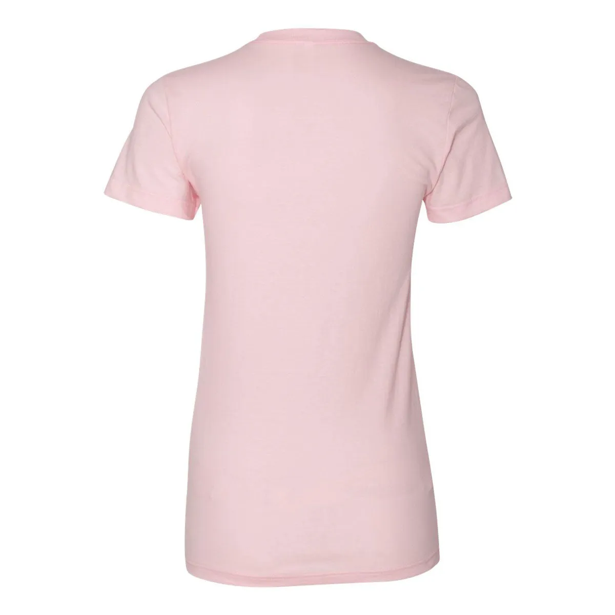 American Apparel Women's Light Pink Fine Jersey Short Sleeve T-Shirt