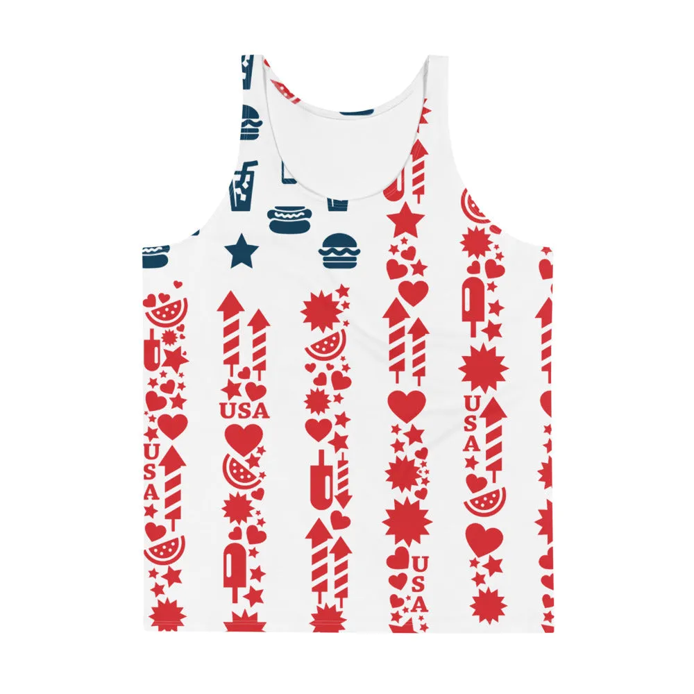 American Unisex Tank Top