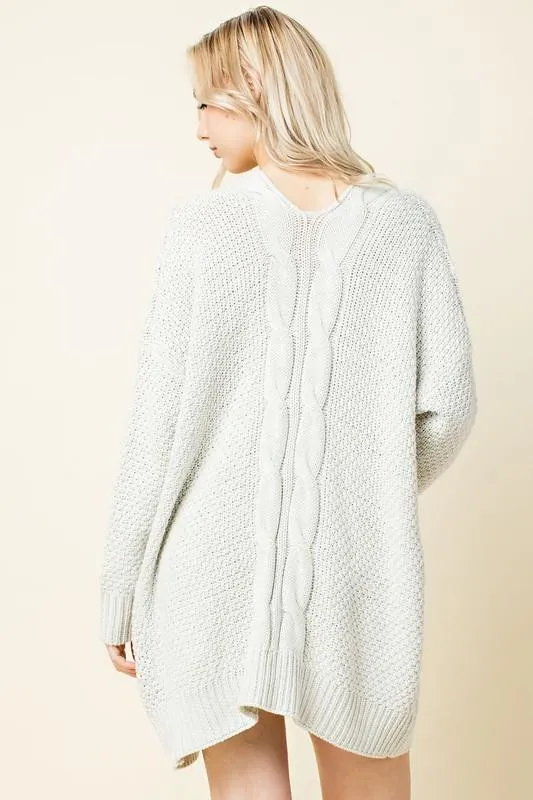 Andrea Oversized Knit Cardigan