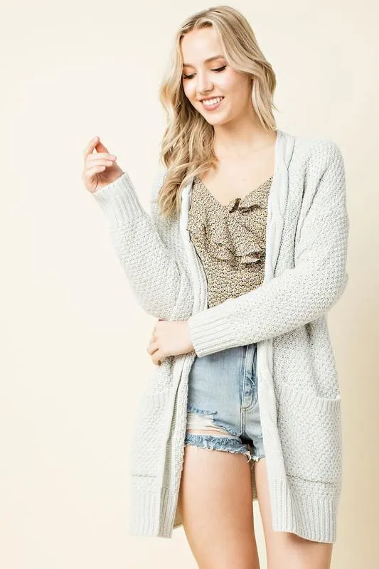 Andrea Oversized Knit Cardigan