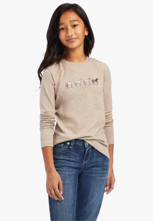 Ariat Girls Different Colour Long Sleeve Shirt