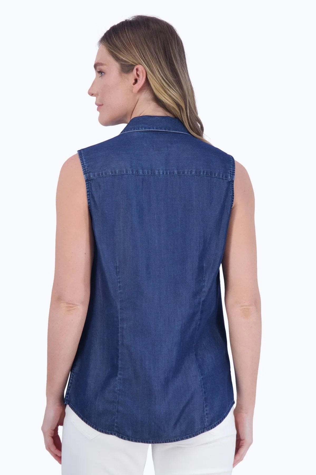 Ashley Tencel Sleeveless Shirt