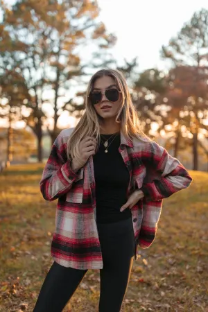 Ashlyn Plaid Shacket