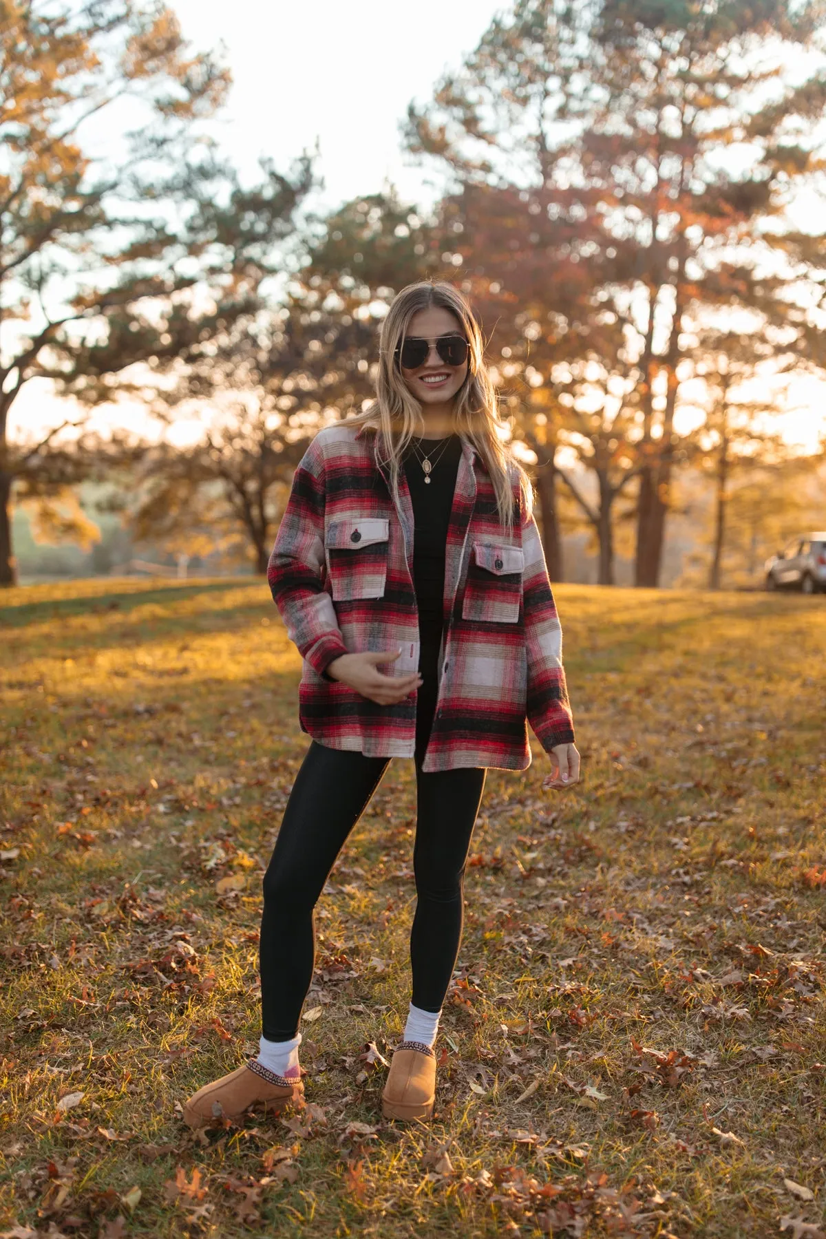 Ashlyn Plaid Shacket