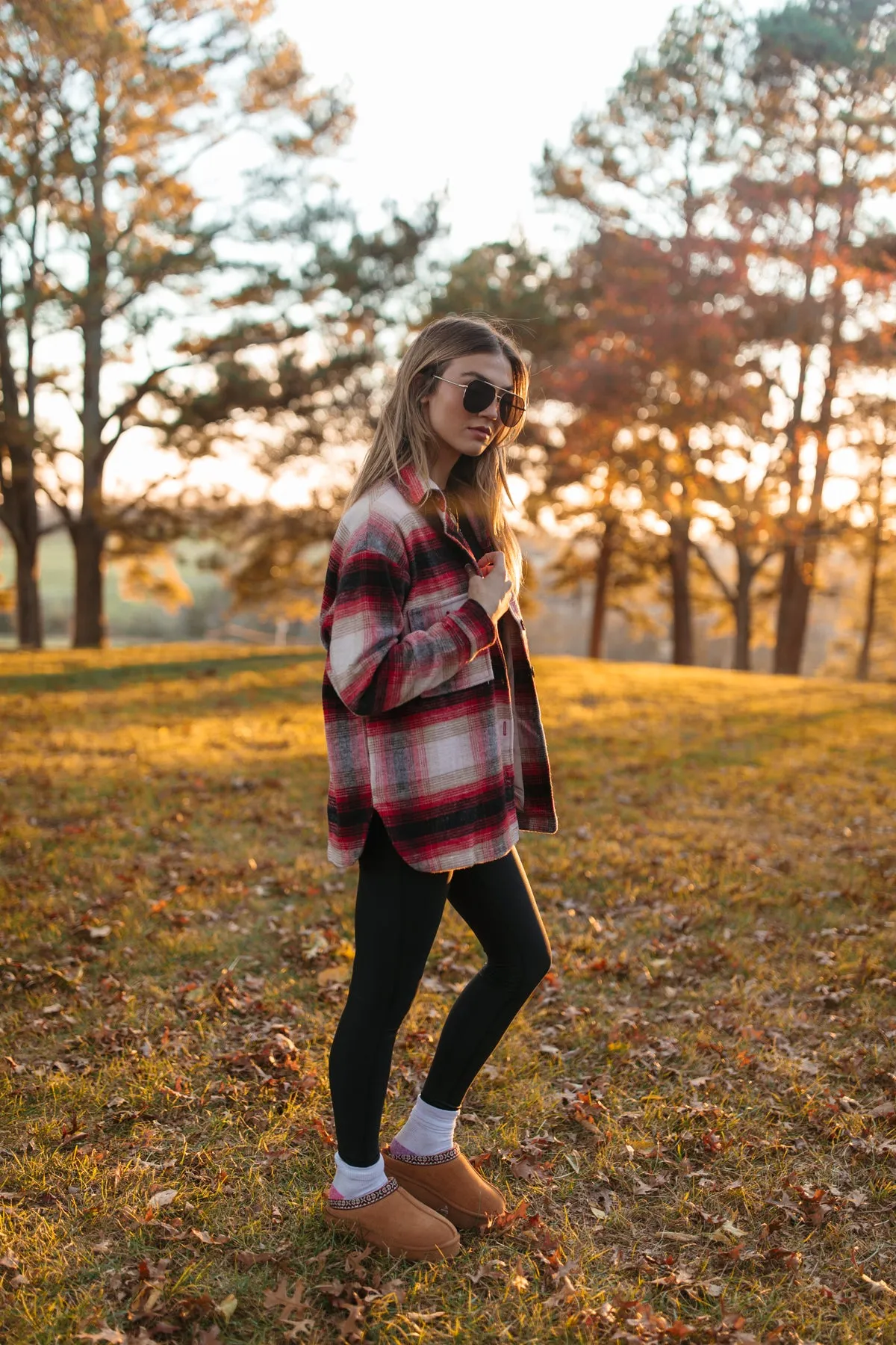 Ashlyn Plaid Shacket