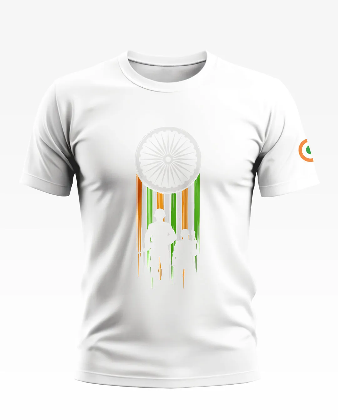 Ashok Chakra Army Style Soft Cotton T-shirt