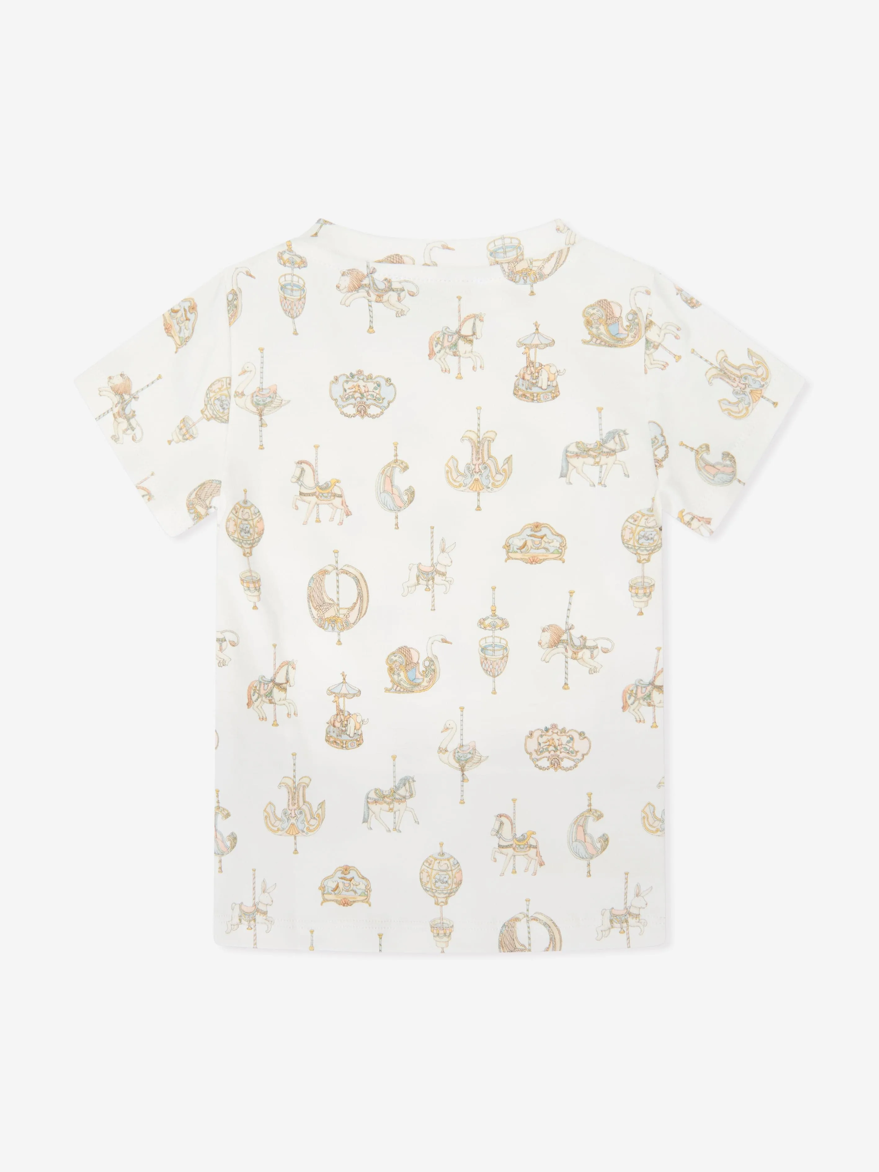 Atelier Choux Baby Carousel T-Shirt in White