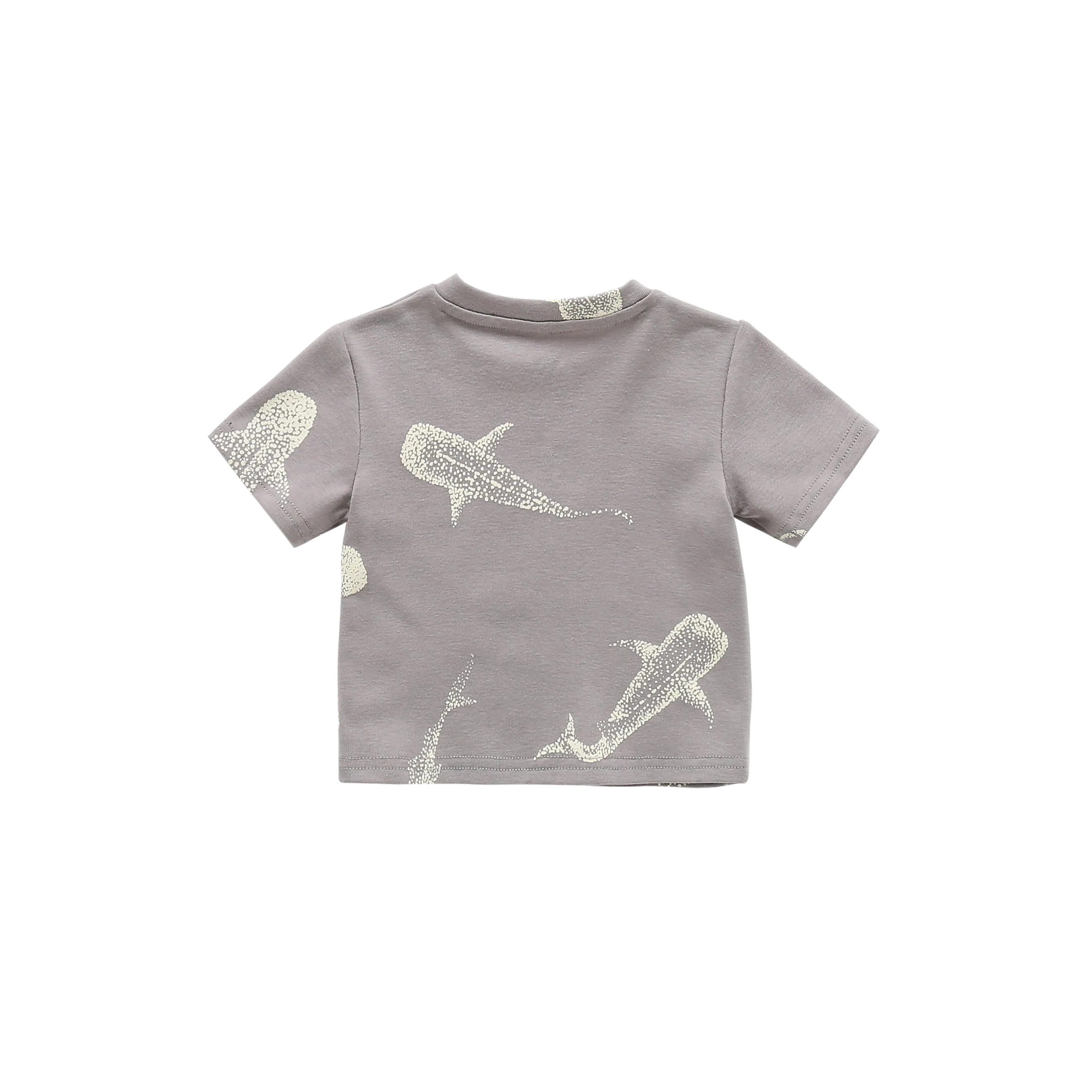 Baby Boxy T-Shirt | Grey