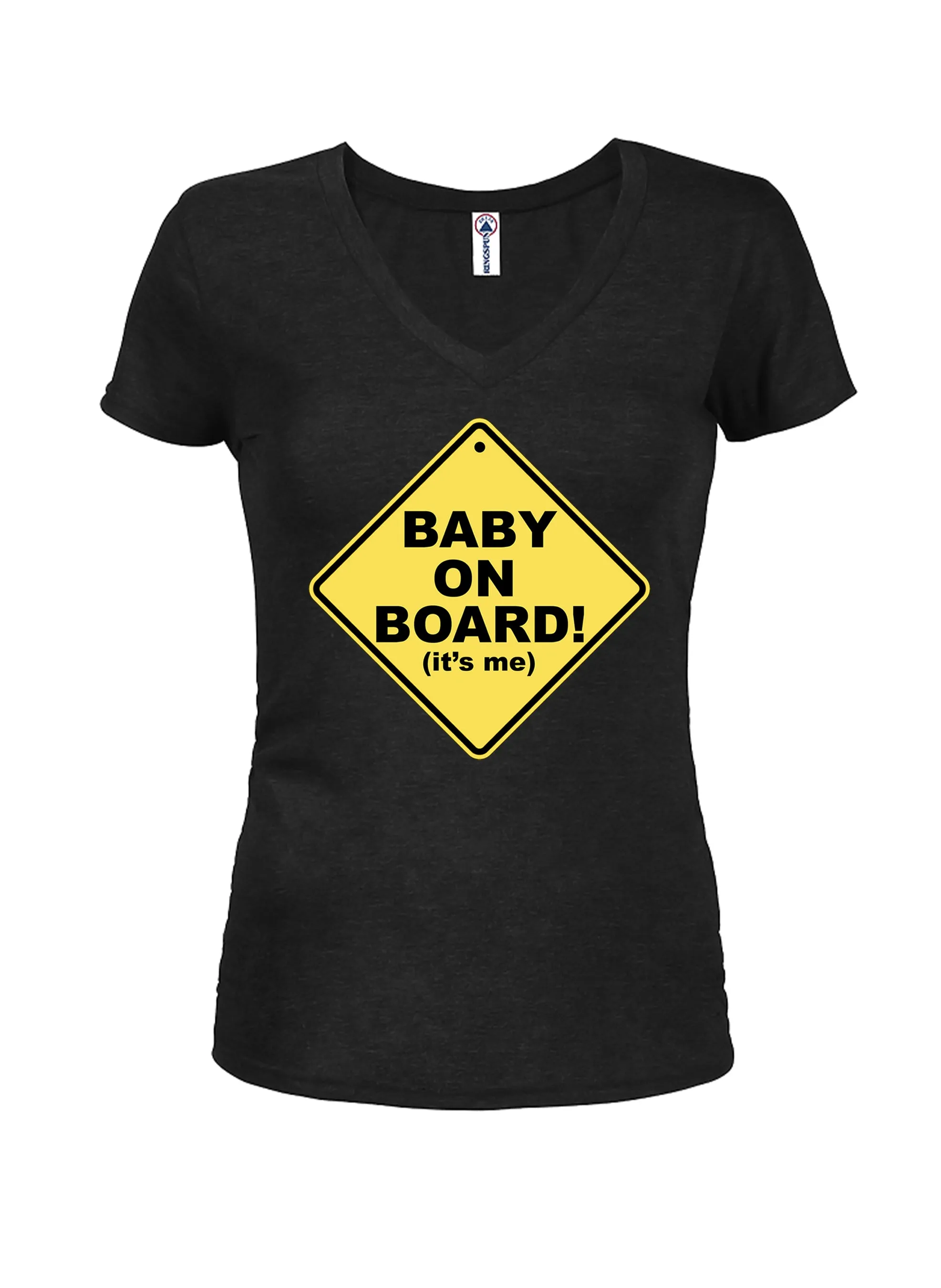 Baby On Board! (it’s me) Juniors V Neck T-Shirt