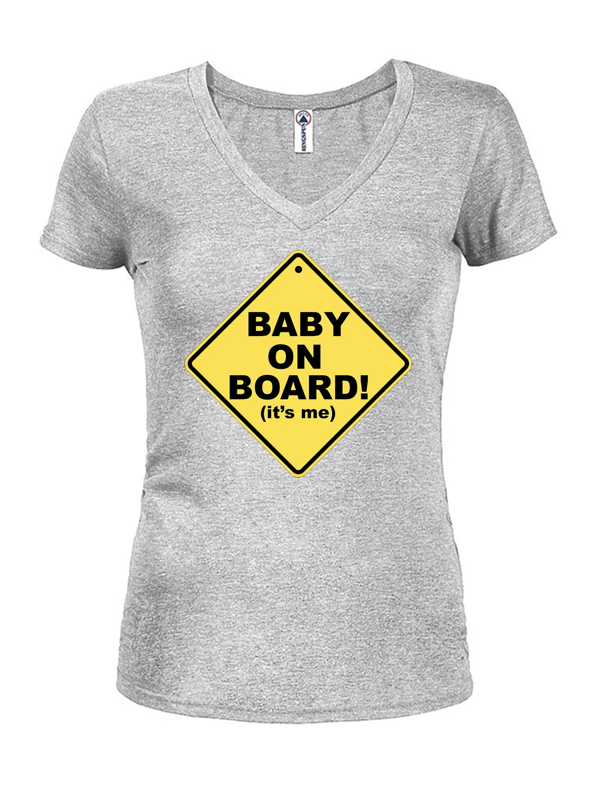 Baby On Board! (it’s me) Juniors V Neck T-Shirt