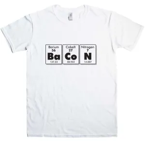 Bacon Periodic Table T-Shirt