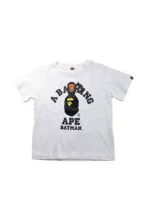 BAPE KIDS Batman Ape Short Sleeve T-Shirt 5-6T