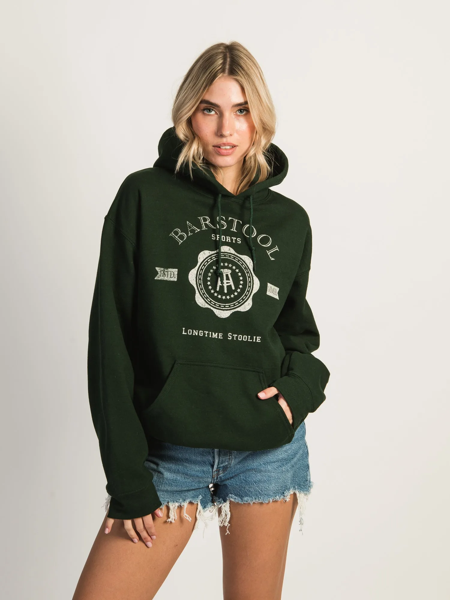 BARSTOOL SPORTS BSS BADGE PULLOVER HOODIE