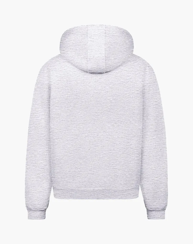 BASIC HOODIE (GREY MELANGE)