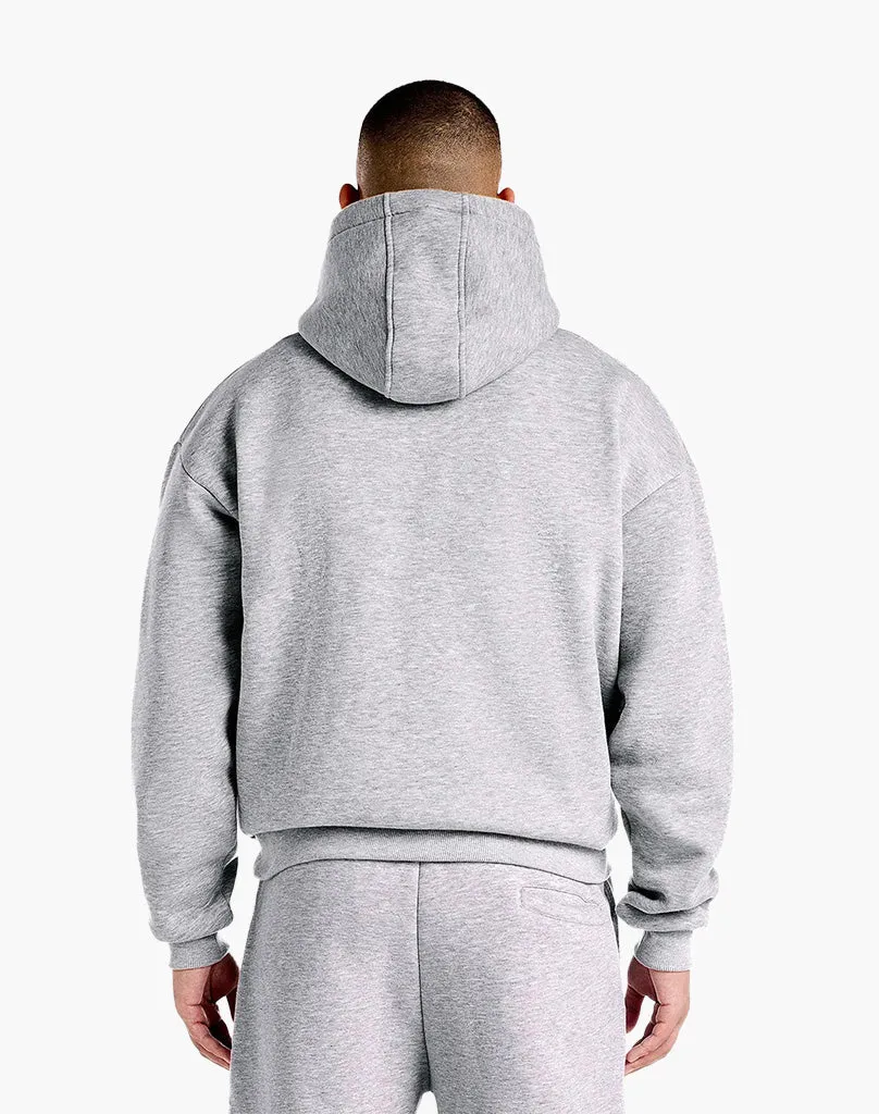 BASIC HOODIE (GREY MELANGE)