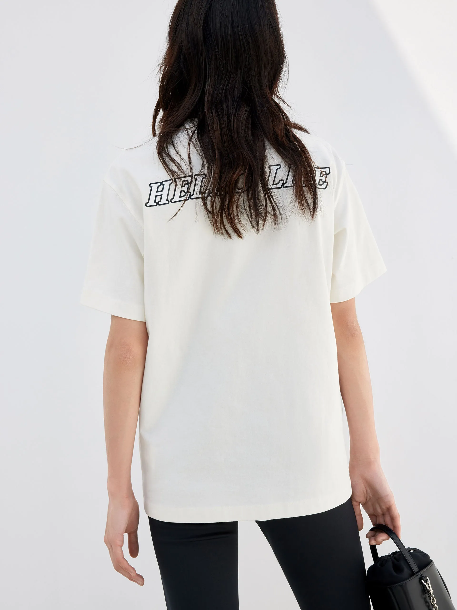 Basic Logo Print T-shirt