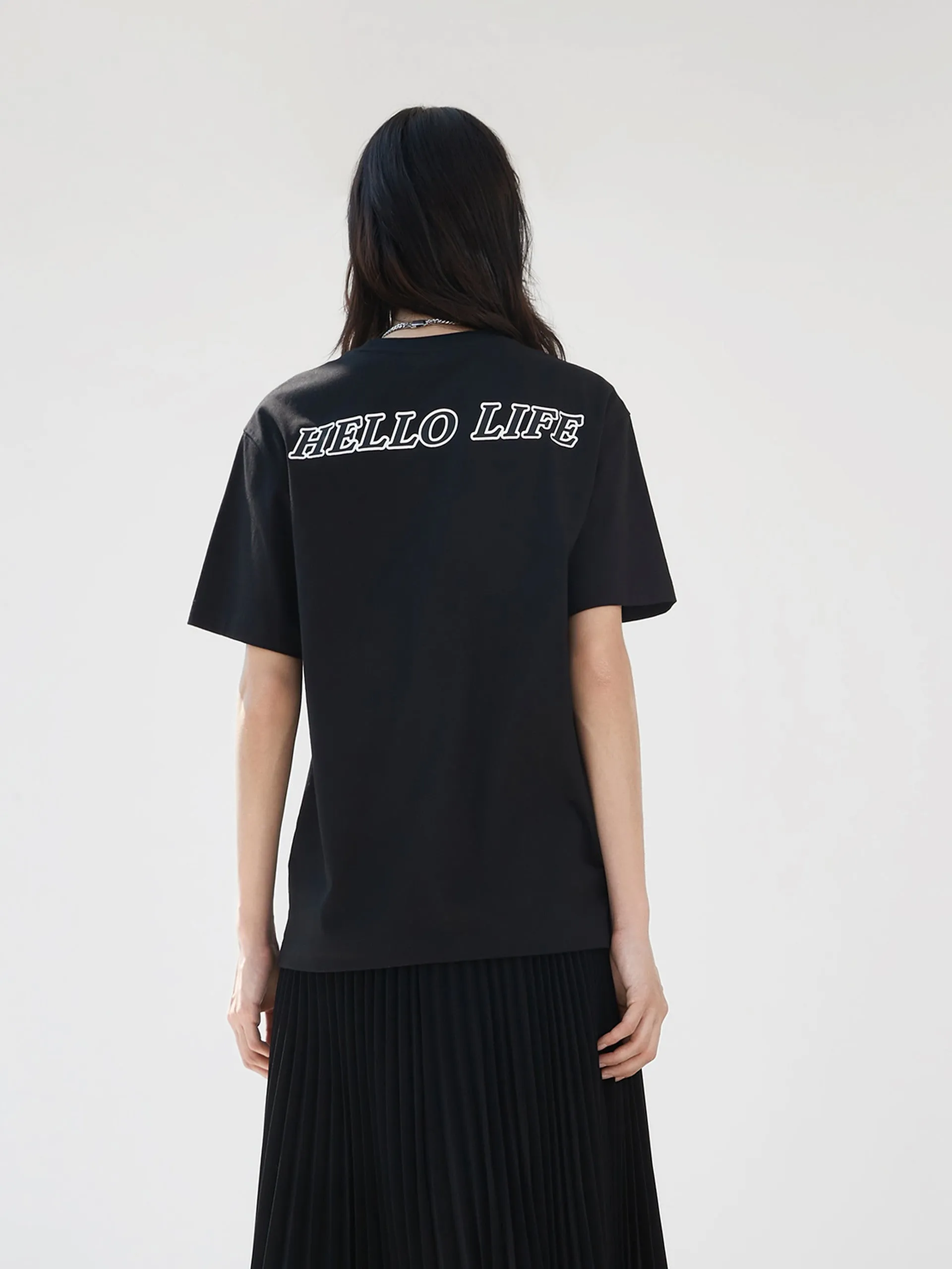 Basic Logo Print T-shirt