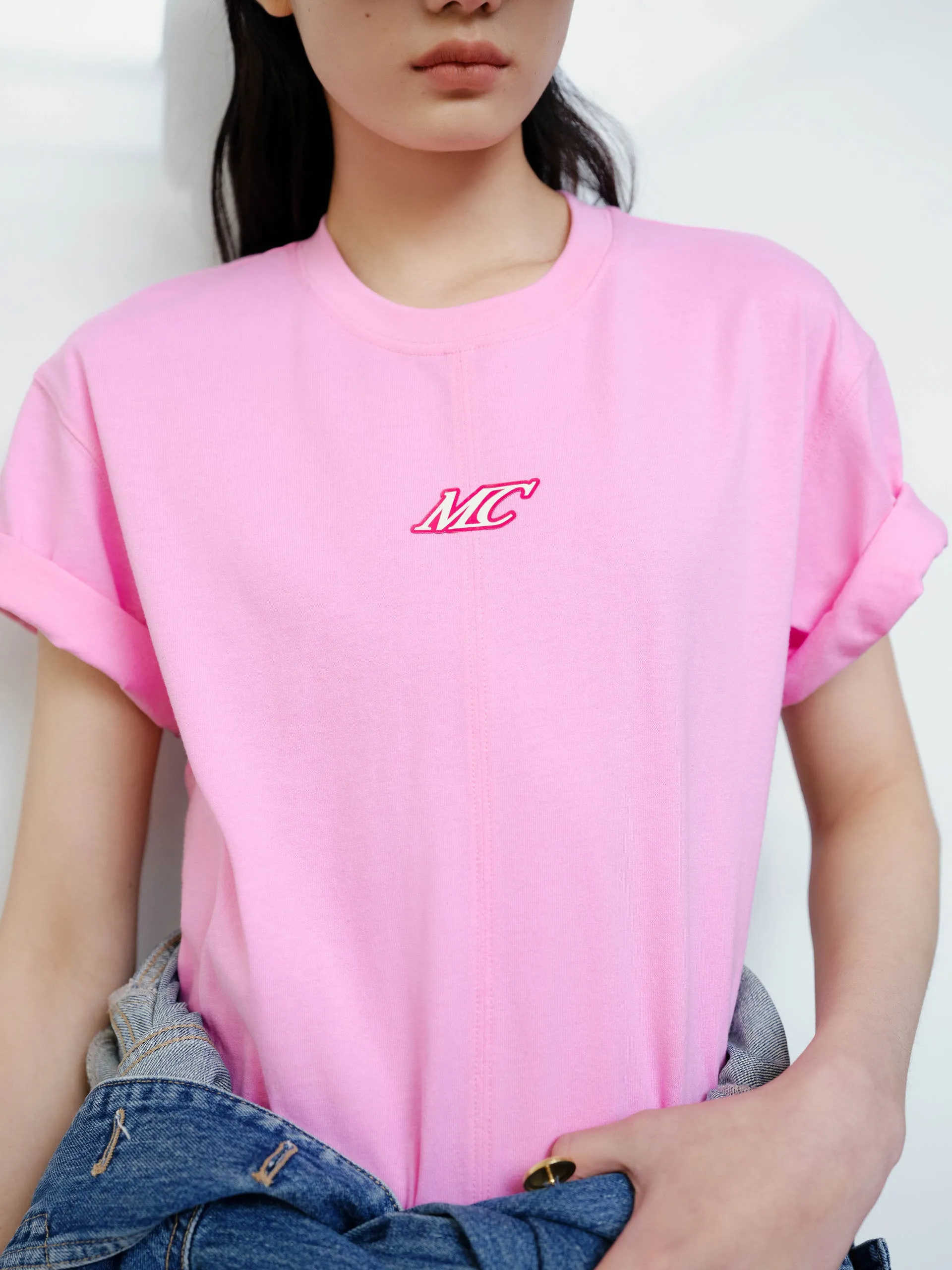 Basic Logo Print T-shirt