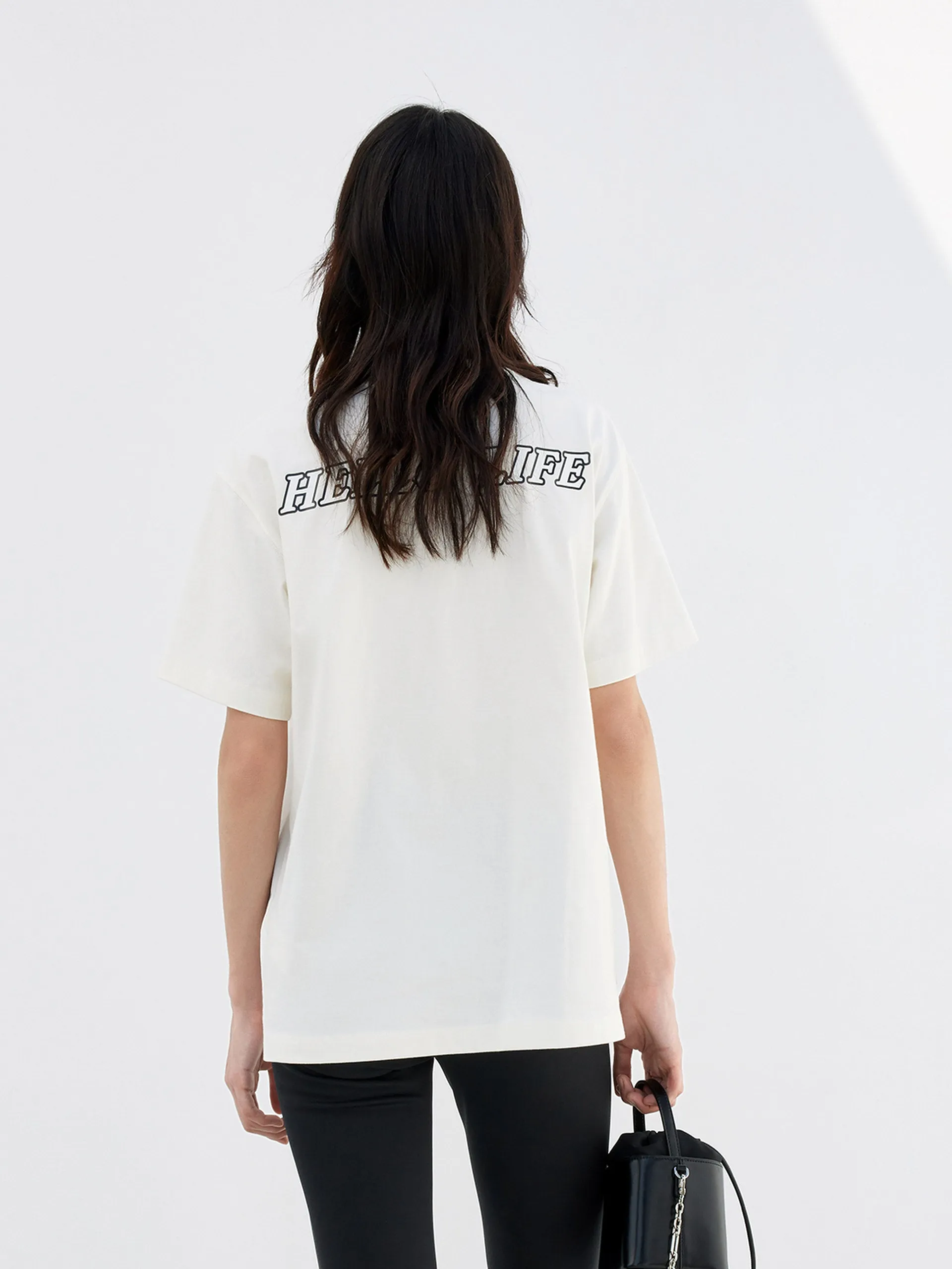 Basic Logo Print T-shirt