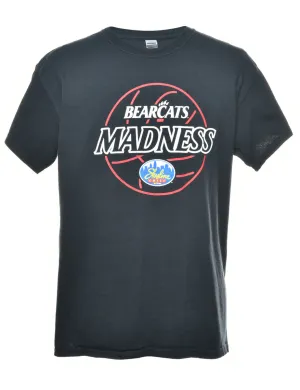 Bearcats Madness Printed T-shirt - L