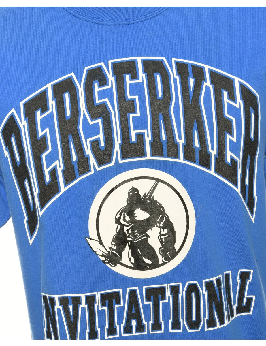 Berserker Invitational Printed T-shirt - L