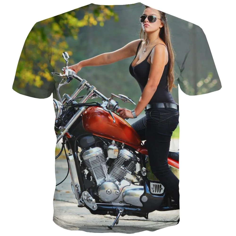 Bicycle T shirts Men Metal T shirts Funny City Tshirt Printed Psychedelic Tshirts Cool