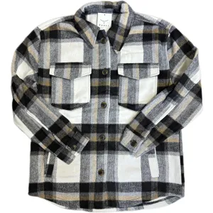 Black Plaid Shacket