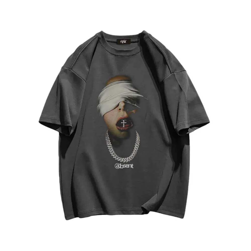 “Blindfolded Cross Boy” T-shirt