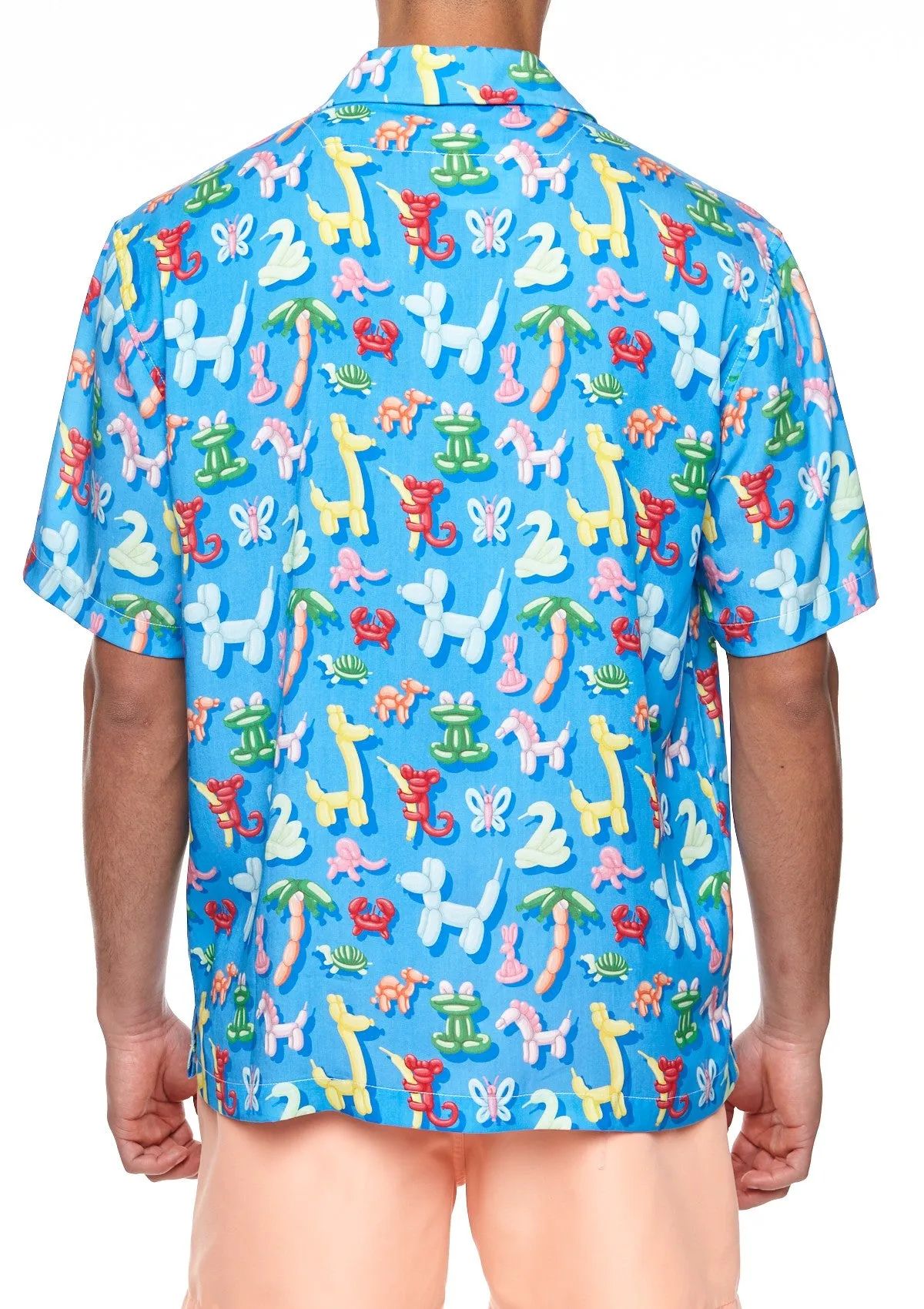 Boardies Balloon Animals Open Collar Shirt