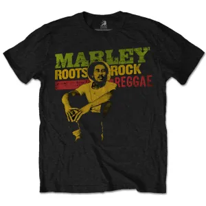 Bob Marley Kids T-Shirt - Roots, Rock, Reggae