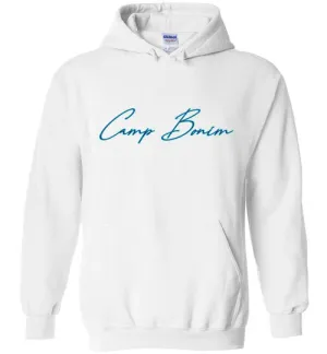 Bonim Heavy Blend Hoodie - Blue Scrawl