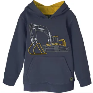 Boys' Construction Fleece Pullover Hoodie J2J958BC