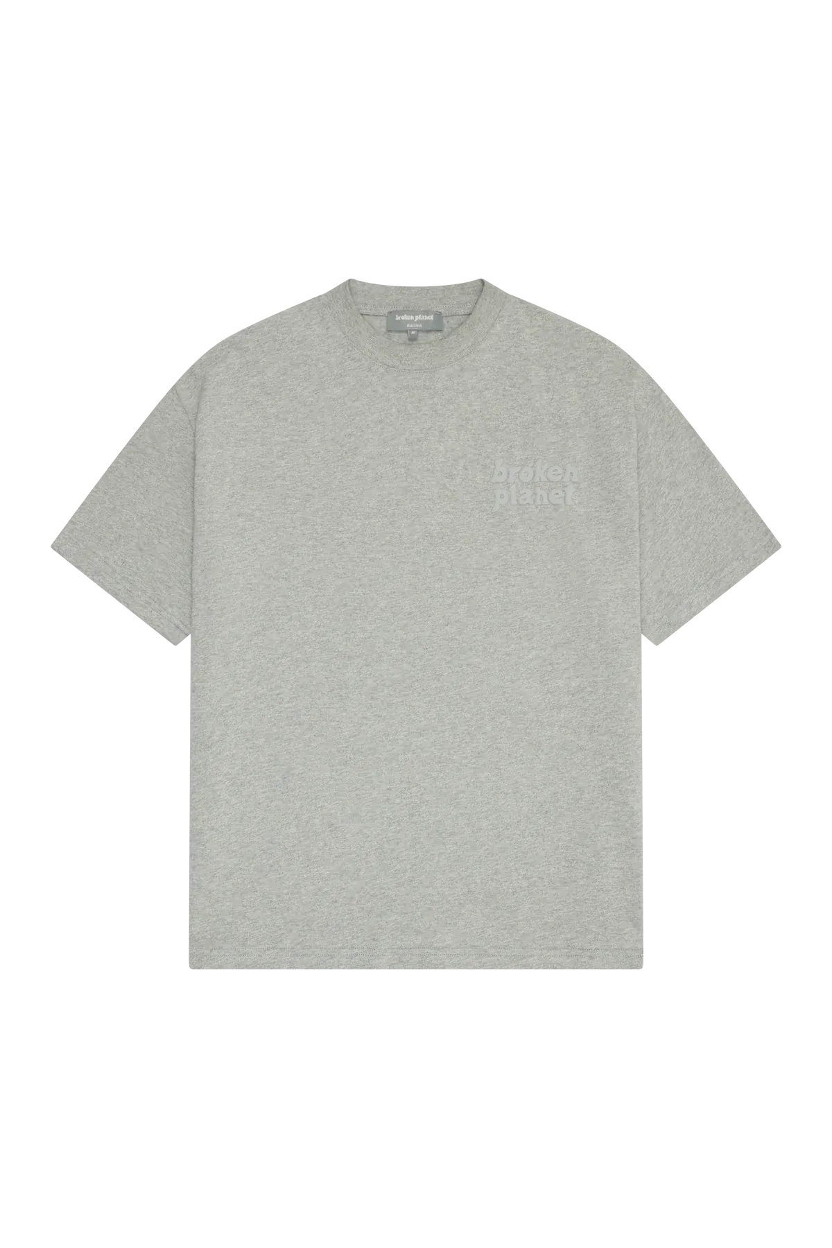 Broken Planet Market Basics Heather Grey T Shirt