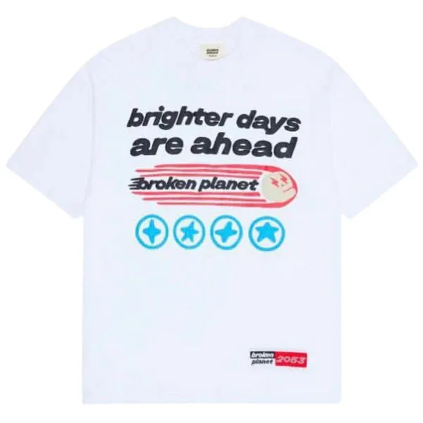 Broken Planet Market Brighter Days Are Ahead T Shirt