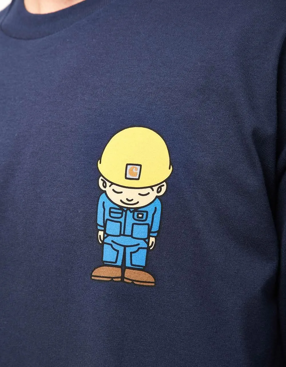 Carhartt WIP Sumimasen T-Shirt - Air Force Blue