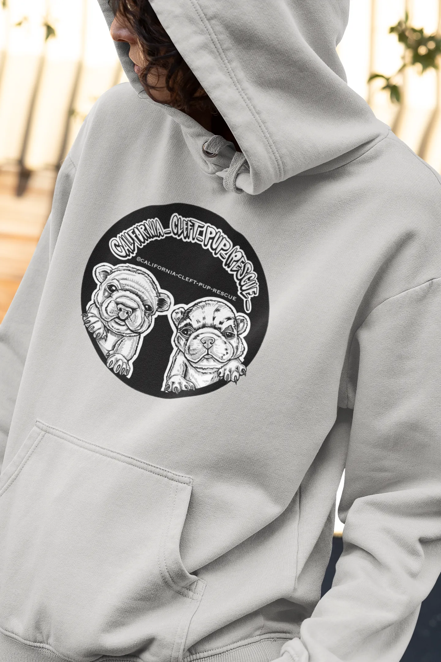 CCPR B&W Pullover Hoodie