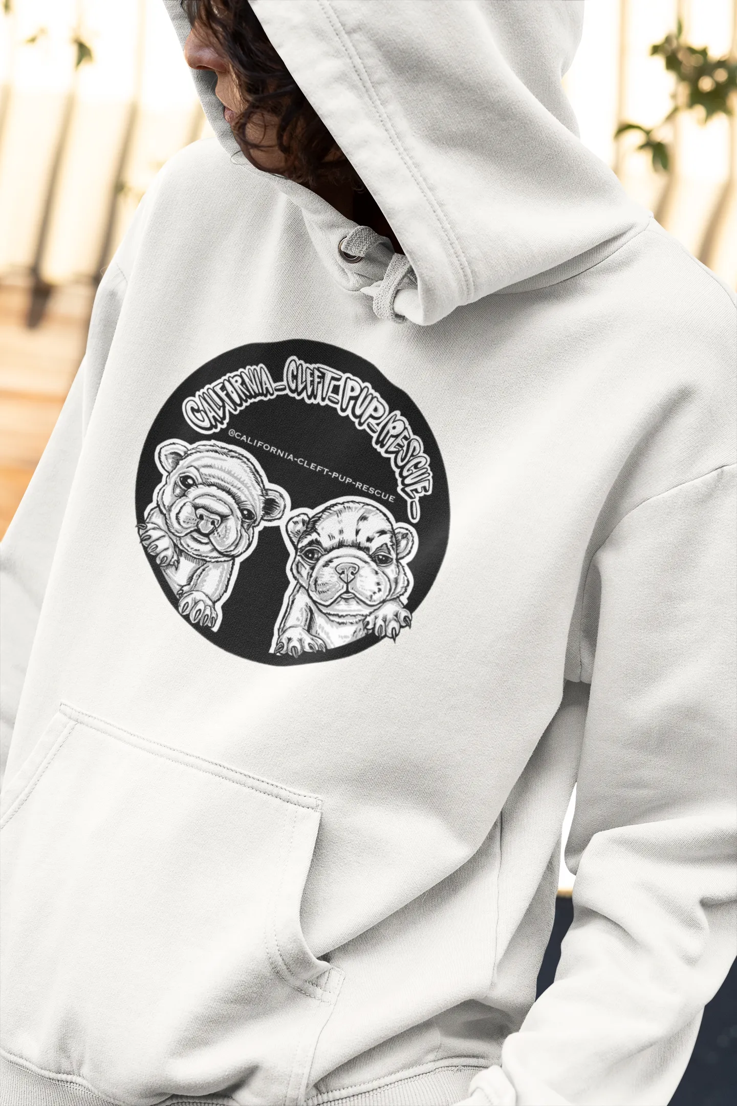 CCPR B&W Pullover Hoodie