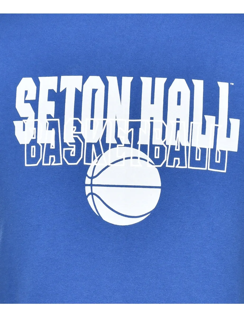 Champion Basketball Seton Hall Printed T-shirt - M