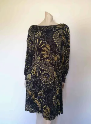 Charlie Brown Paisley Print Dress - M