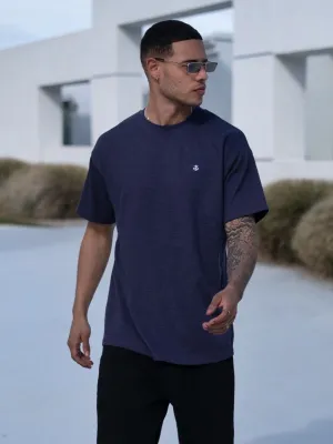 Circa Oversized T-Shirt - Navy