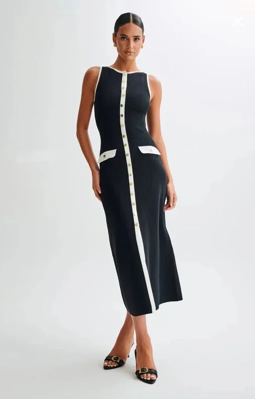 Claire Long Maxi Knit Dress